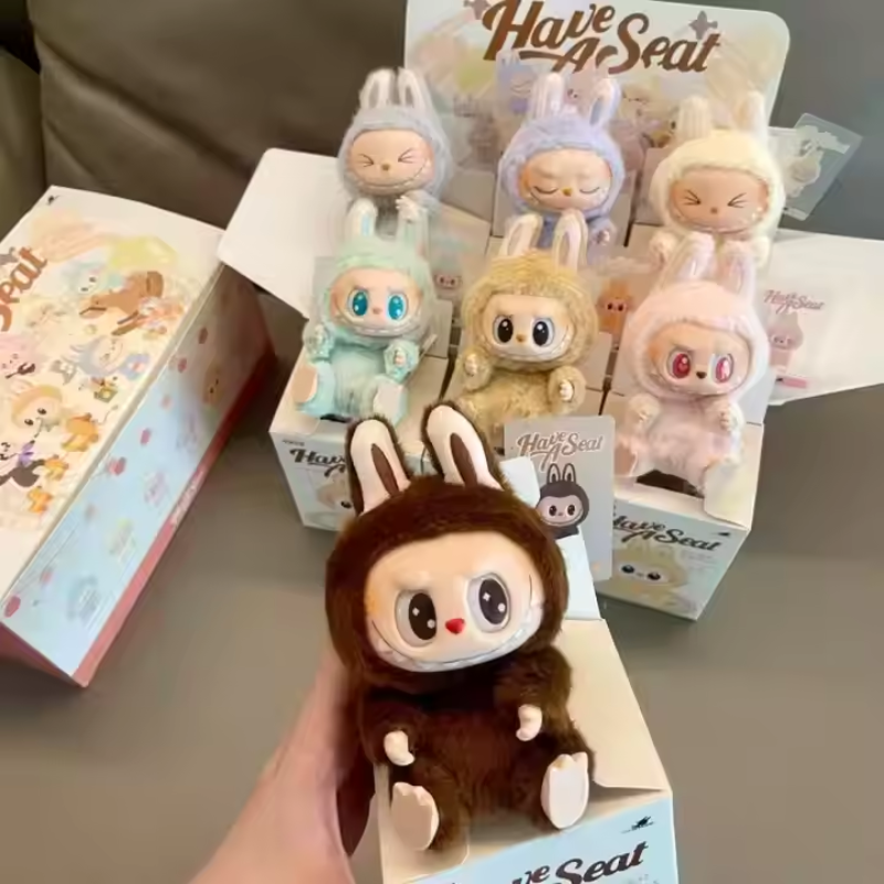 Fuzzy Monster Bunny Plush Dolls – Limited Edition by Pop Mart x Dimoo( Multicolor )