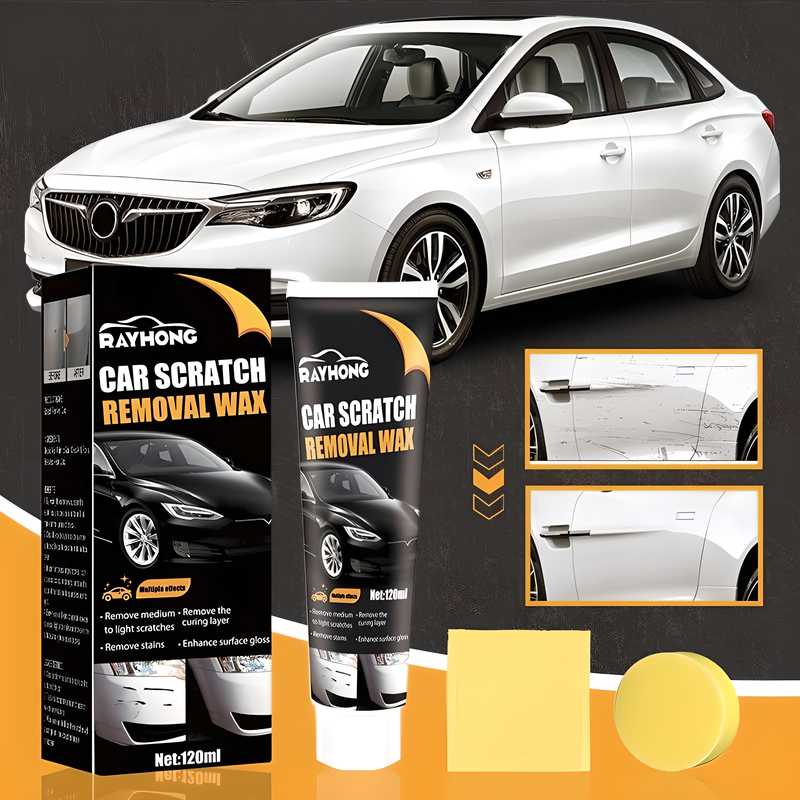 Car Scratch Remover for All Paint Colors – Instantly Fix Swirl Marks & Scuffs at Home