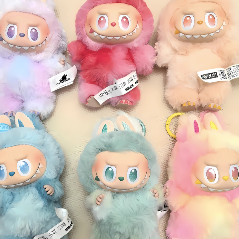 Fuzzy Monster Bunny Plush Dolls – Limited Edition by Pop Mart x Dimoo( Multicolor )