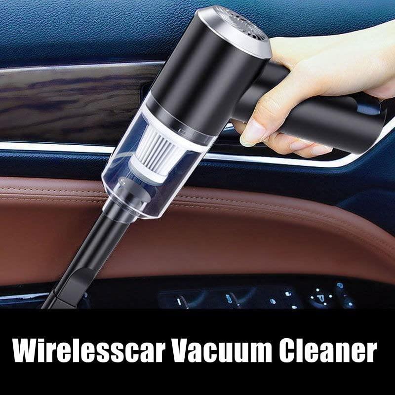 2-in-1 Cordless Air Duster & Vacuum Cleaner for Home, Car, and Office | Rechargeable, Portable Dust Remover