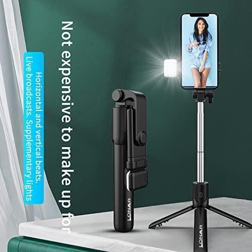 Portable 3-in-1 Selfie Stick Tripod with Bluetooth Remote | Compact & Adjustable for Travel and Vlogging