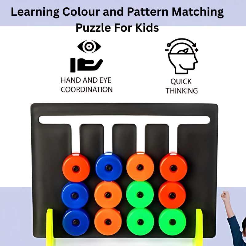 Interactive Color Matching Puzzle Game – Fun Brain Teaser Toy for Kids