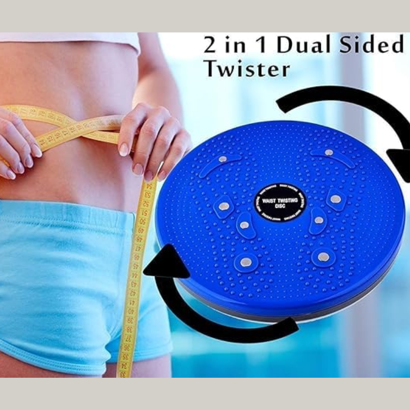 ZappTwist Tummy Twister Disc for Abs, Waist & Core Toning | Portable Abdominal Exerciser for Men & Women