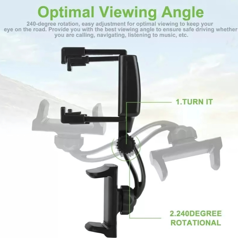 Universal Dashboard Car Mobile Holder – Multi-Angle Viewing & Hands-Free Use