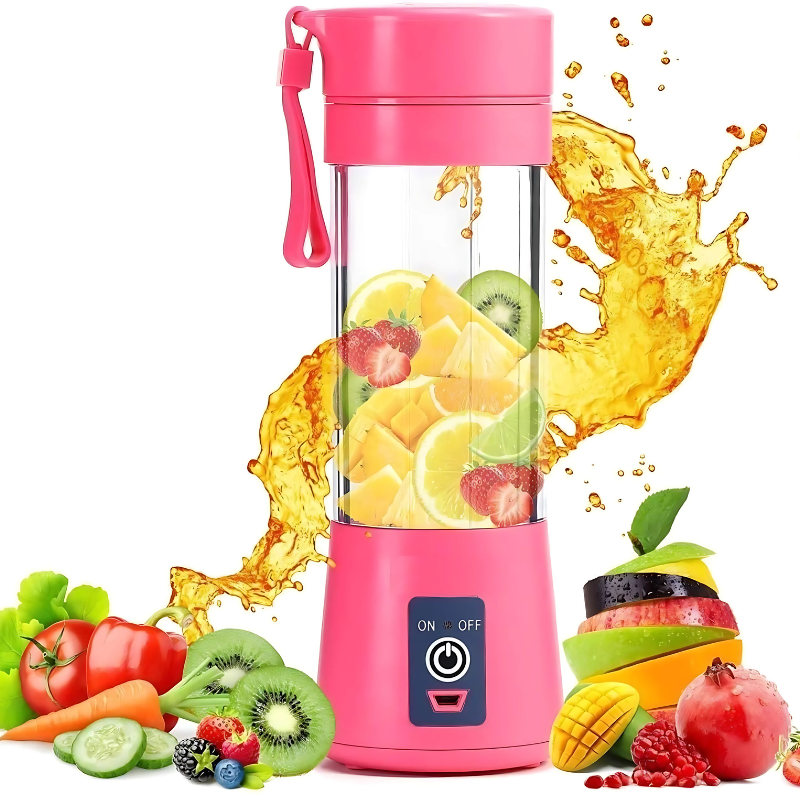 Compact USB Rechargeable Portable Blender for Travel & Everyday Use 380 ml
