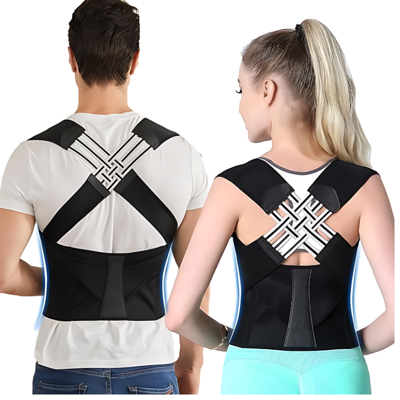 Adjustable Back Posture Corrector Brace – Unisex Support for Better Alignment & Confidence