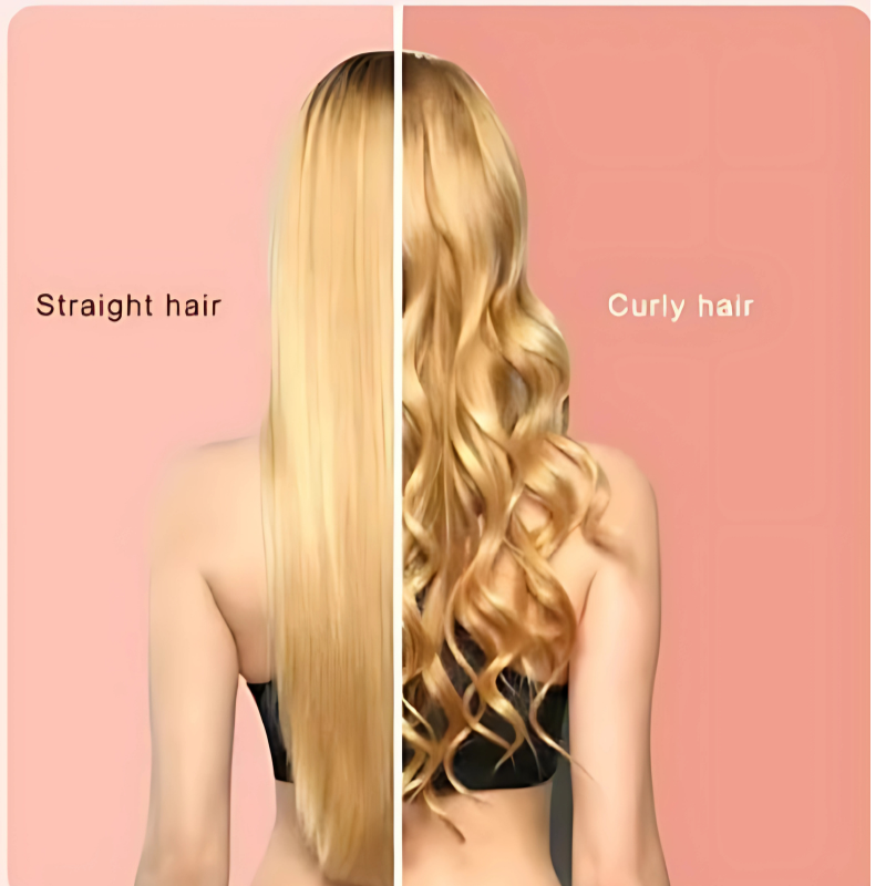 2-in-1 Hair Straightener and Curler – Compact, Travel-Friendly Styling Tool for Women