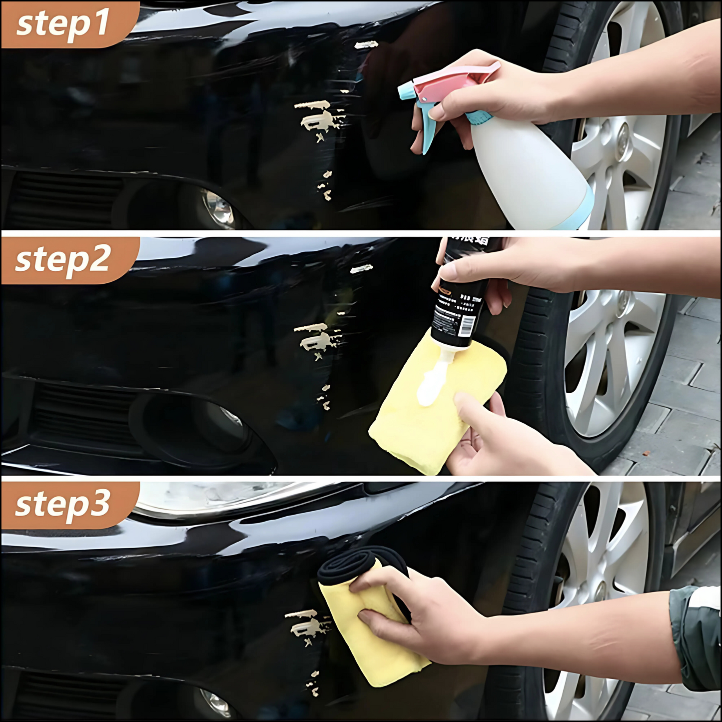 Car Scratch Remover for All Paint Colors – Instantly Fix Swirl Marks & Scuffs at Home