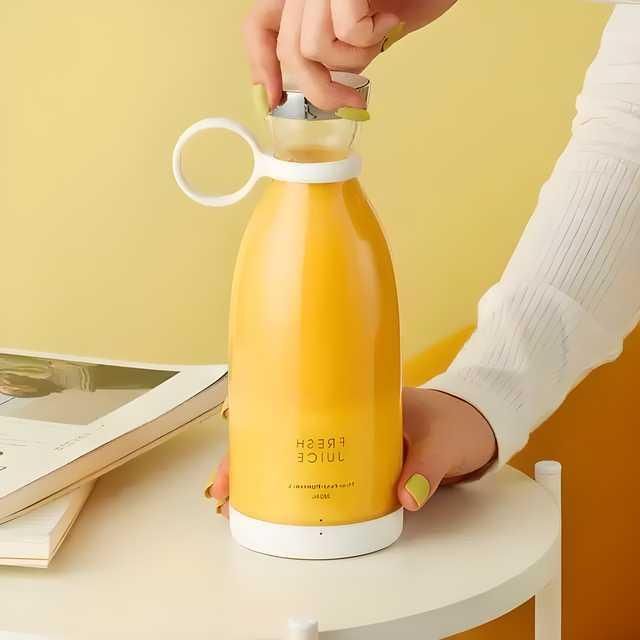 ZappBlend Cordless Portable Blender | Rechargeable 4-Blade Juicing Cup for Smoothies & Shakes