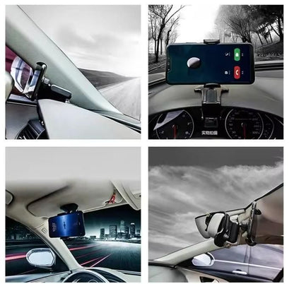 Universal Adjustable Car Mobile Holder – Hands-Free Phone Mount for Dashboard & Windshield