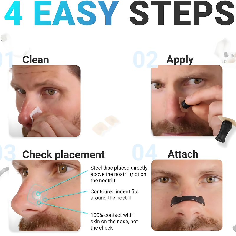 ZappBreathe Nasal Dilator | Anti Snoring Device for Better Sleep –